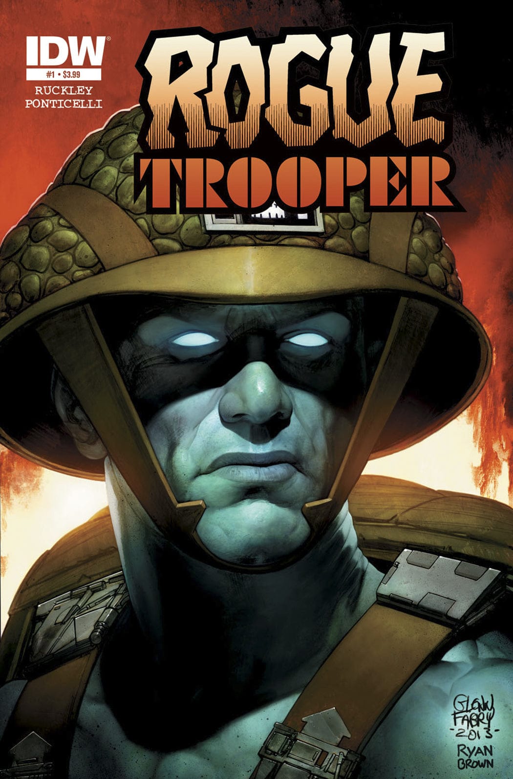 IDW PUBLISHING Comics ROGUE TROOPER #1