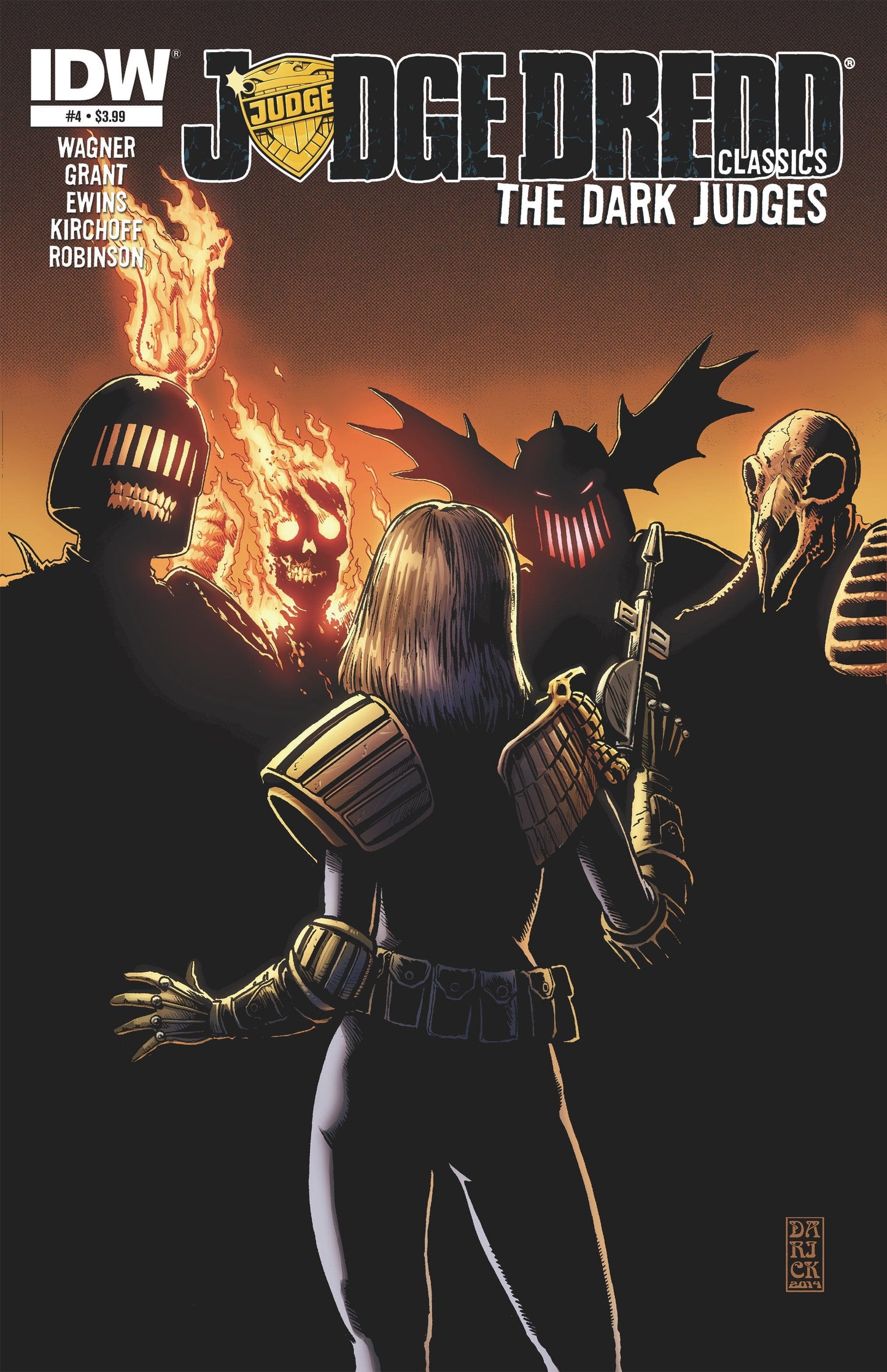 IDW PUBLISHING Comics VF/NM JUDGE DREDD CLASSICS DARK JUDGES #4 (OF 5)
