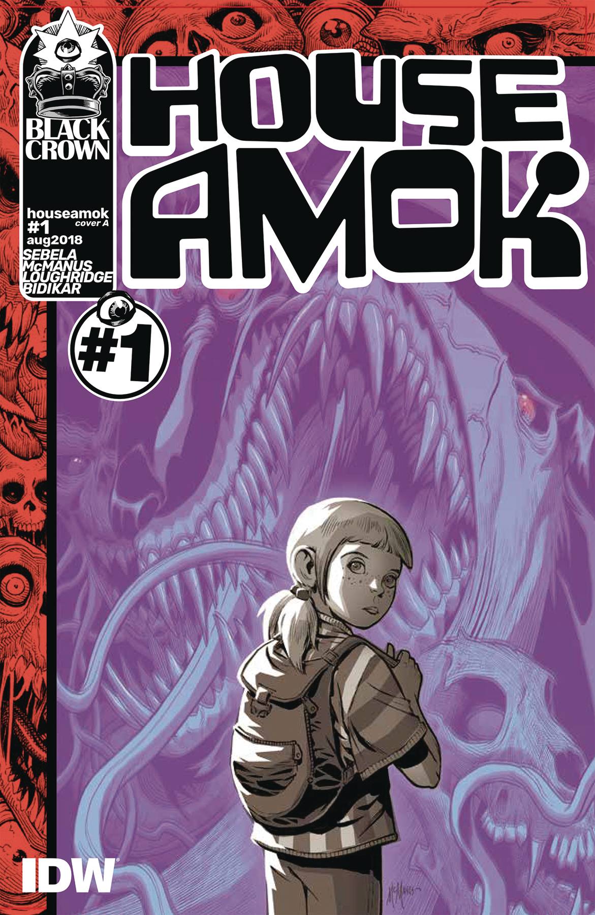 IDW PUBLISHING HOUSE AMOK #1 CVR A MCMANUS