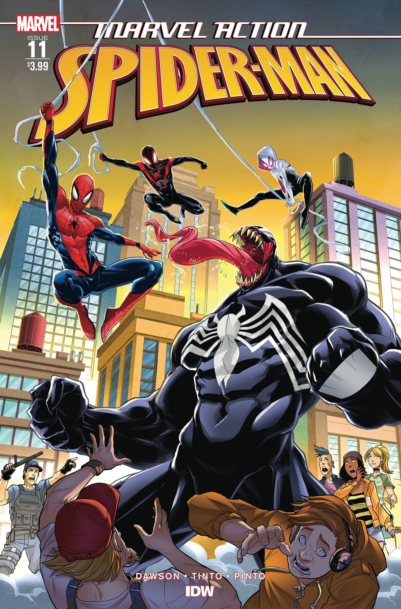 IDW PUBLISHING IDW PUBLISHING MARVEL ACTION SPIDER-MAN #11 CVR A TINTO (C: 1-0-0)