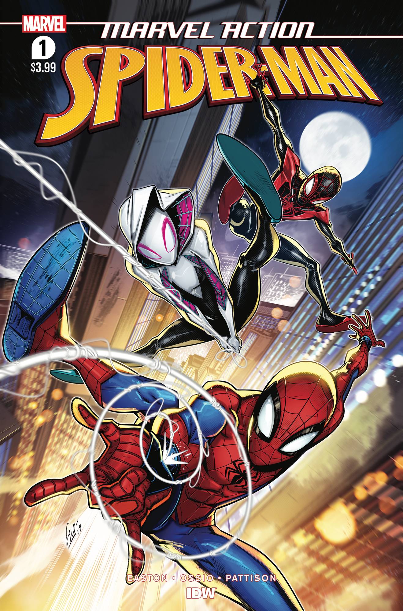 IDW PUBLISHING IDW PUBLISHING MARVEL ACTION SPIDER-MAN (2020) #1 CVR A OSSIO