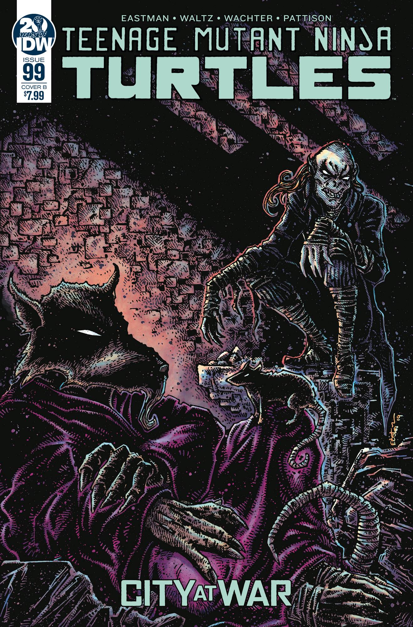 IDW PUBLISHING IDW PUBLISHING TMNT ONGOING #99 CVR B EASTMAN (NOTE PRICE)