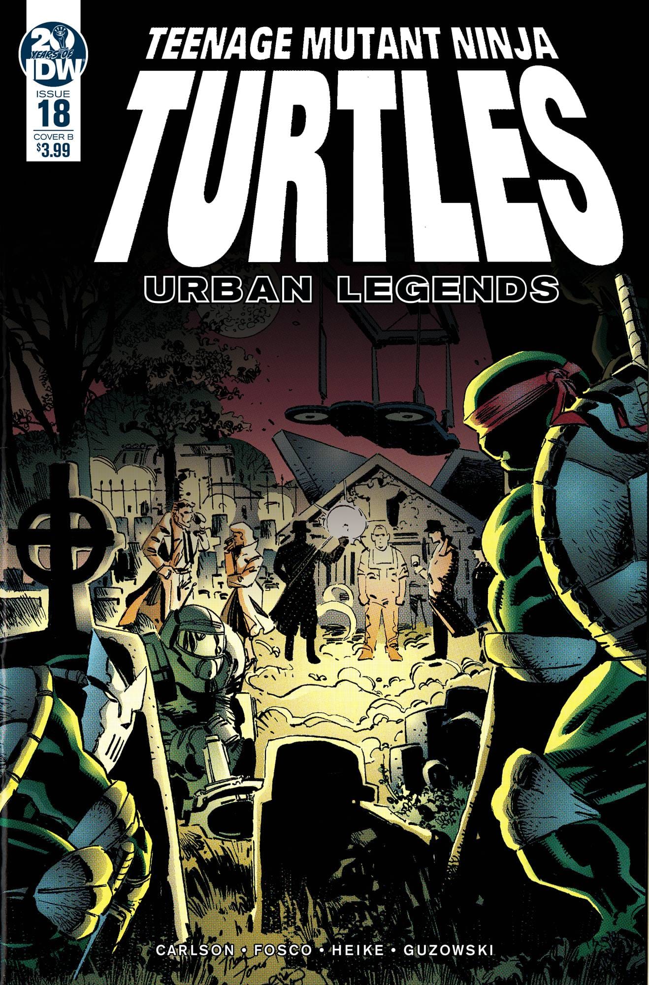 IDW PUBLISHING IDW PUBLISHING TMNT URBAN LEGENDS #18 CVR B FOSCO & LARSEN