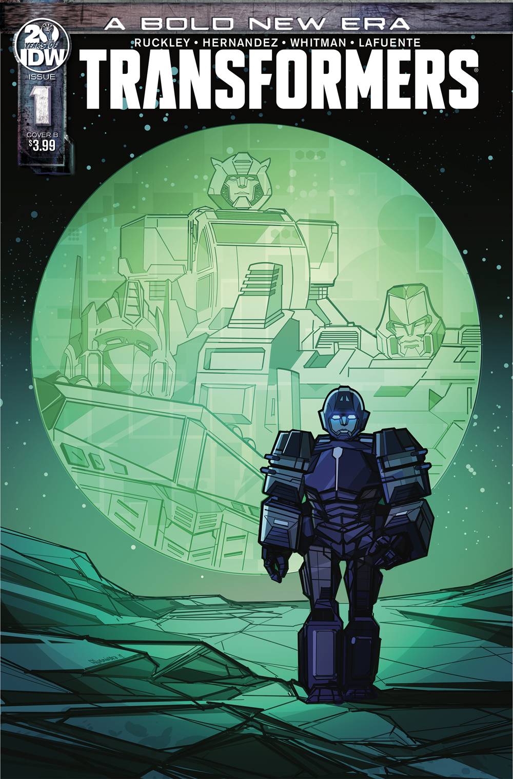 IDW PUBLISHING IDW PUBLISHING TRANSFORMERS #1 CVR B HERNANDEZ