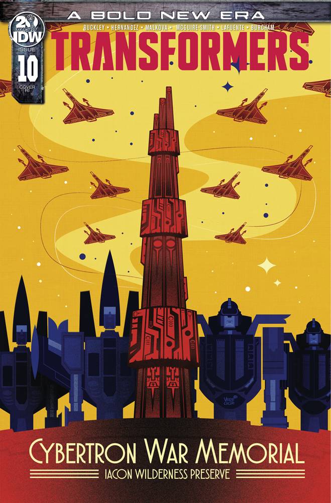IDW PUBLISHING IDW PUBLISHING TRANSFORMERS #10 10 COPY INCV VEREGGE