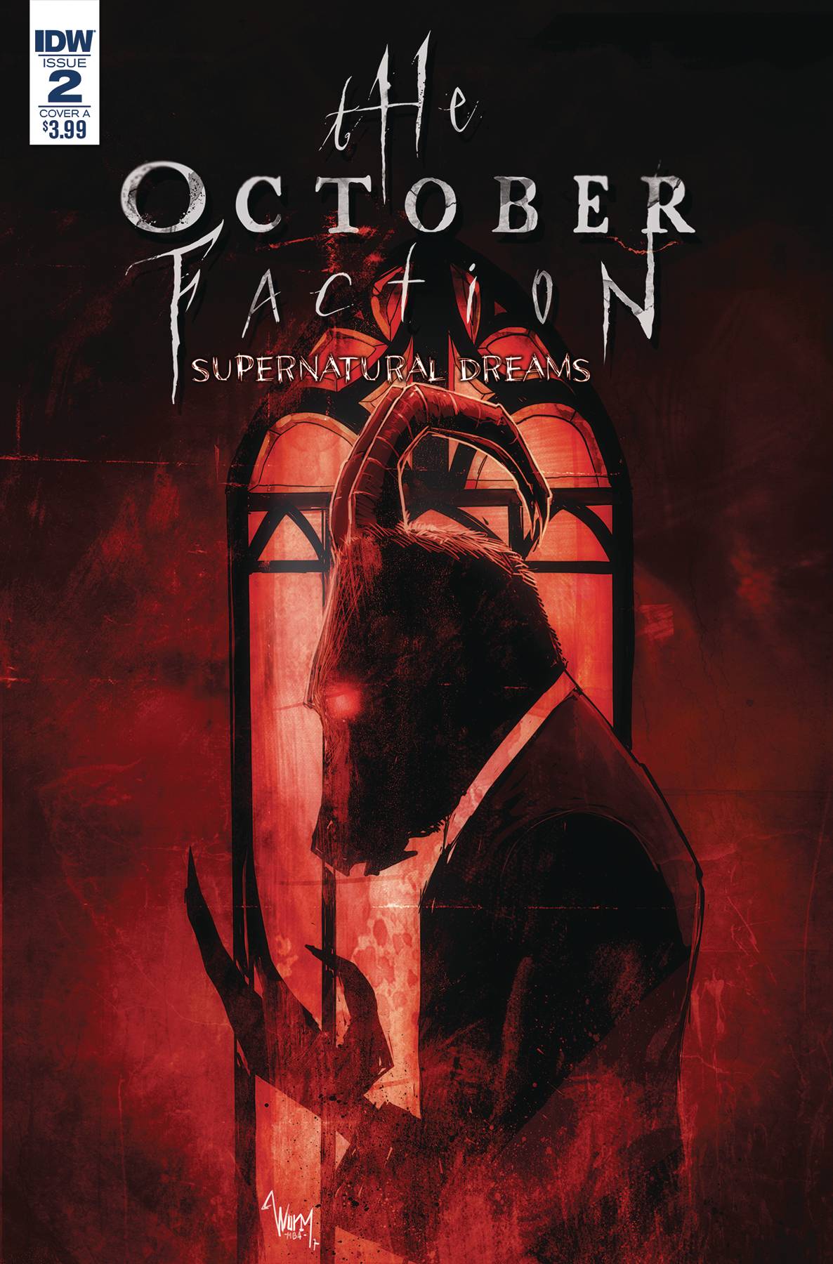 IDW PUBLISHING OCTOBER FACTION SUPERNATURAL DREAMS #2 CVR A WORM