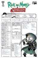 IDW PUBLISHING RICK & MORTY VS DUNGEONS & DRAGONS #1 (OF 4) CVR B LITTLE (C