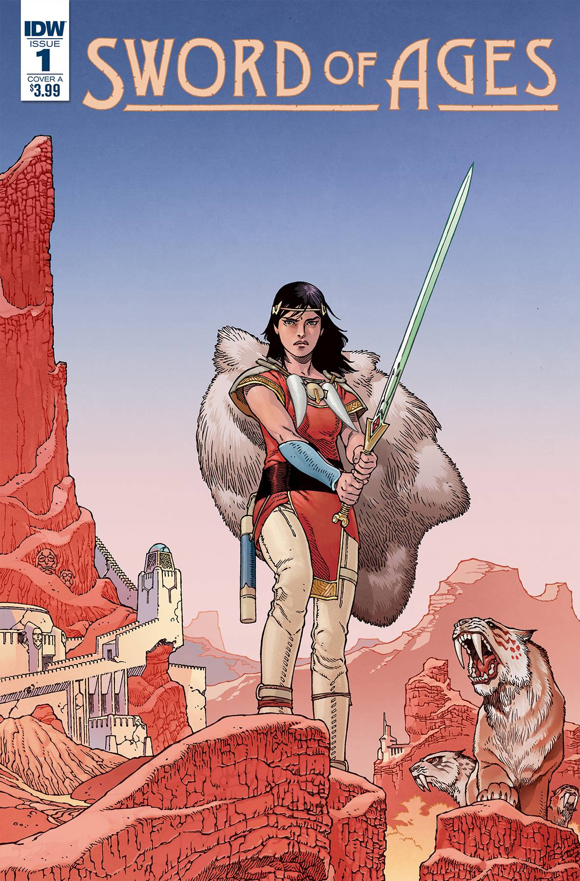 IDW PUBLISHING SWORD OF AGES #1 CVR A RODRIGUEZ