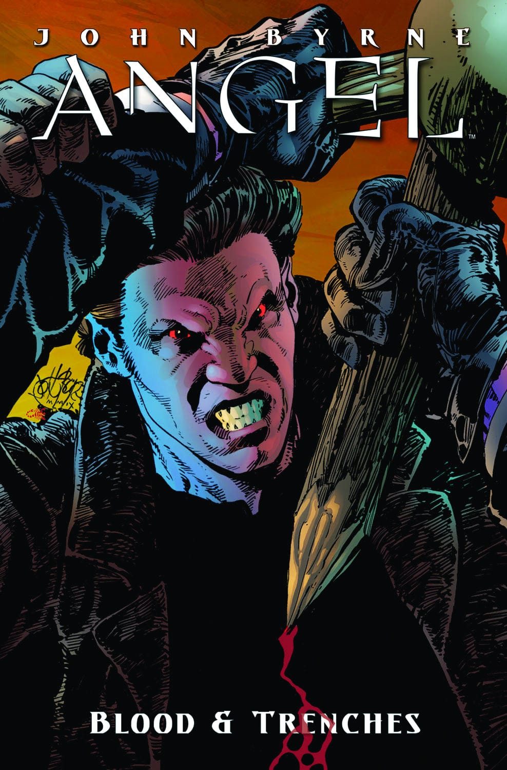 IDW PUBLISHING TRADE ANGEL BLOOD AND TRENCHES TP VOL 01