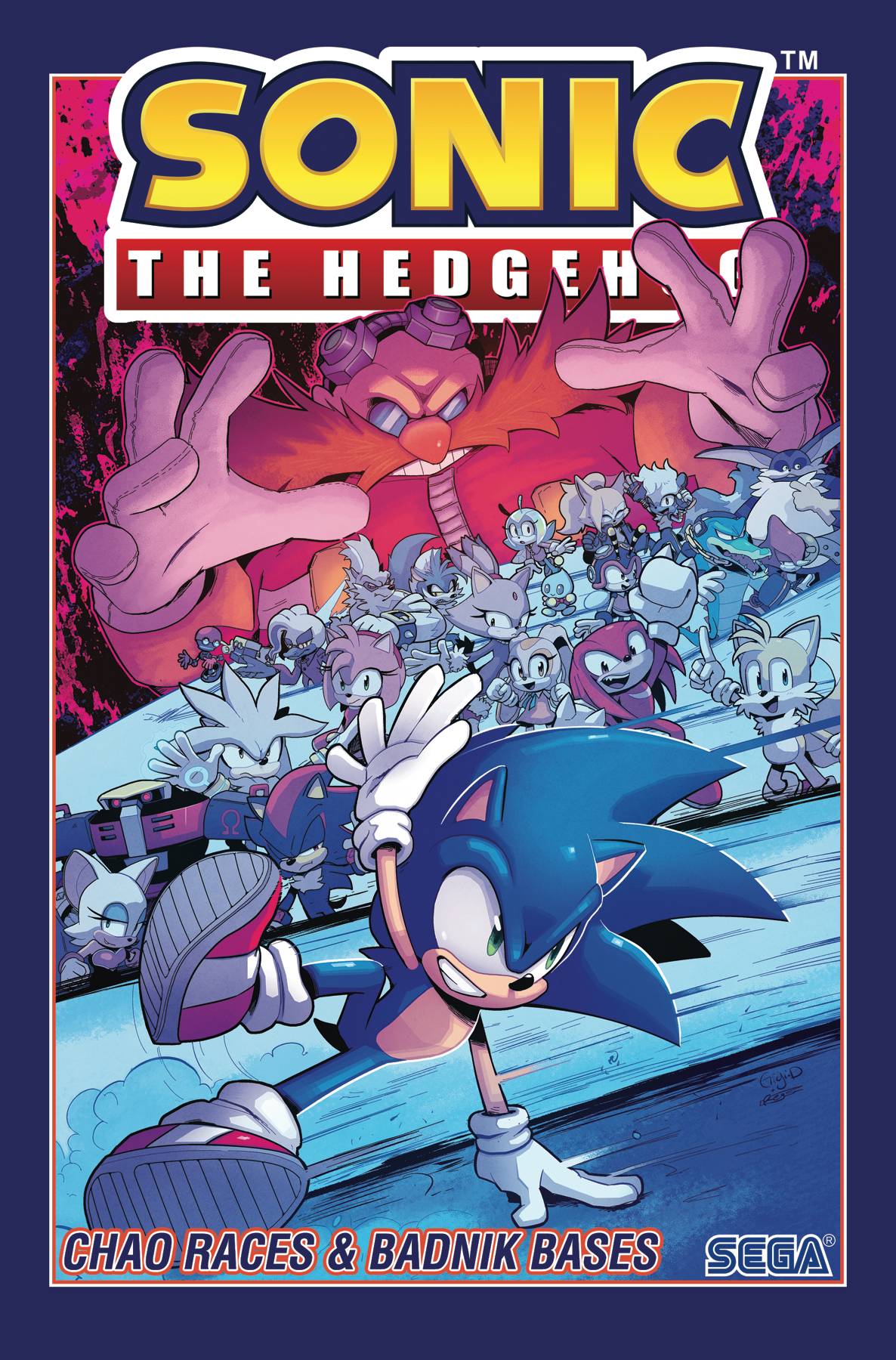 IDW PUBLISHING trade SONIC THE HEDGEHOG TP VOL 09 CHAO RACES & BADNIK BASES