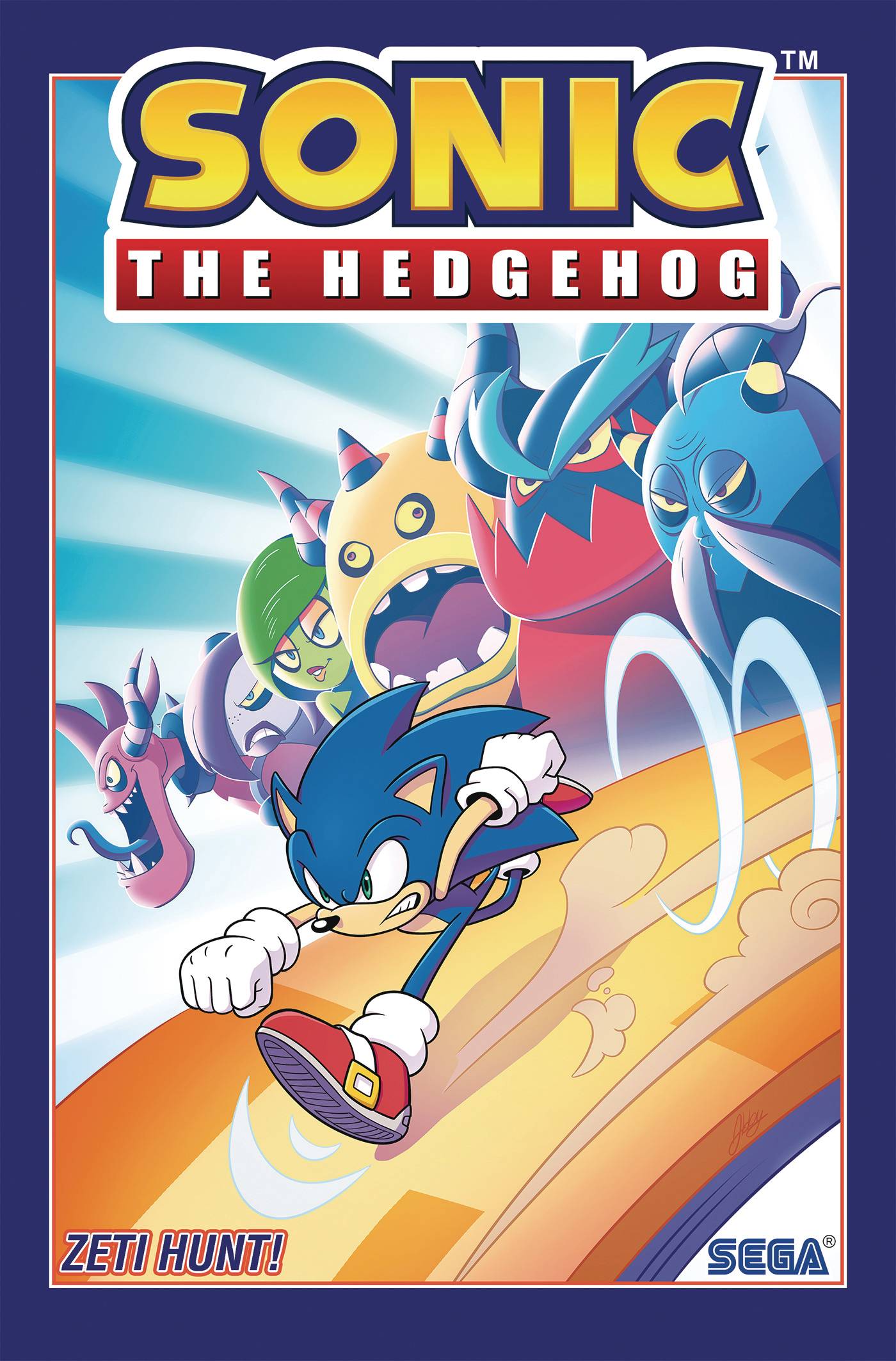 IDW PUBLISHING trade SONIC THE HEDGEHOG TP VOL 11 ZETI HUNT