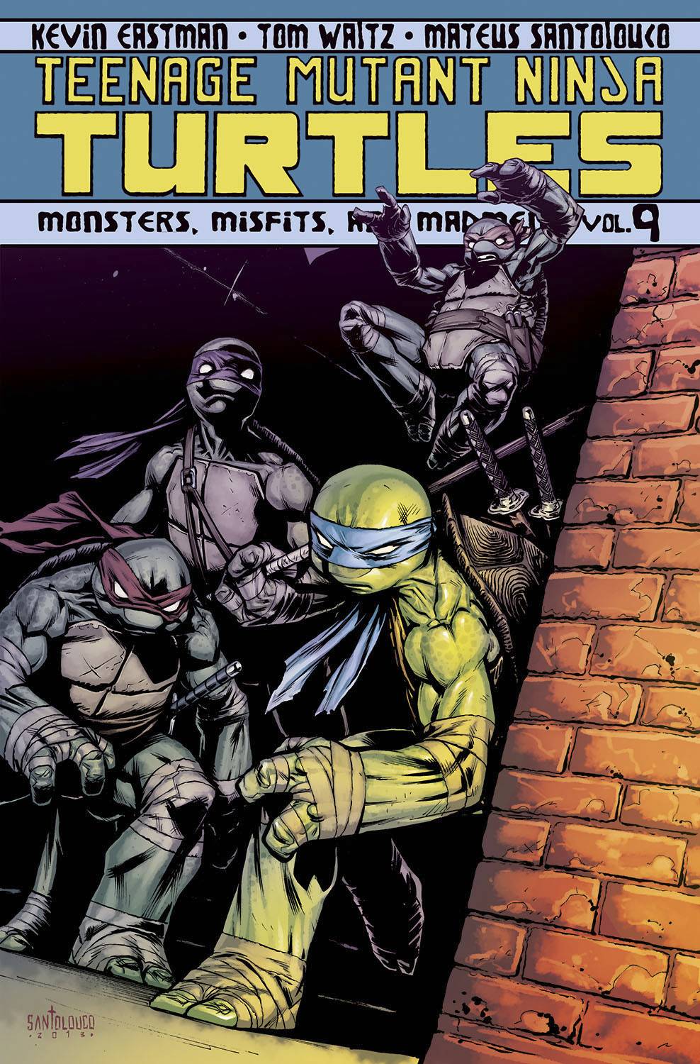 IDW PUBLISHING TRADE TMNT ONGOING TP VOL 09 MONSTERS MISFITS MADMEN