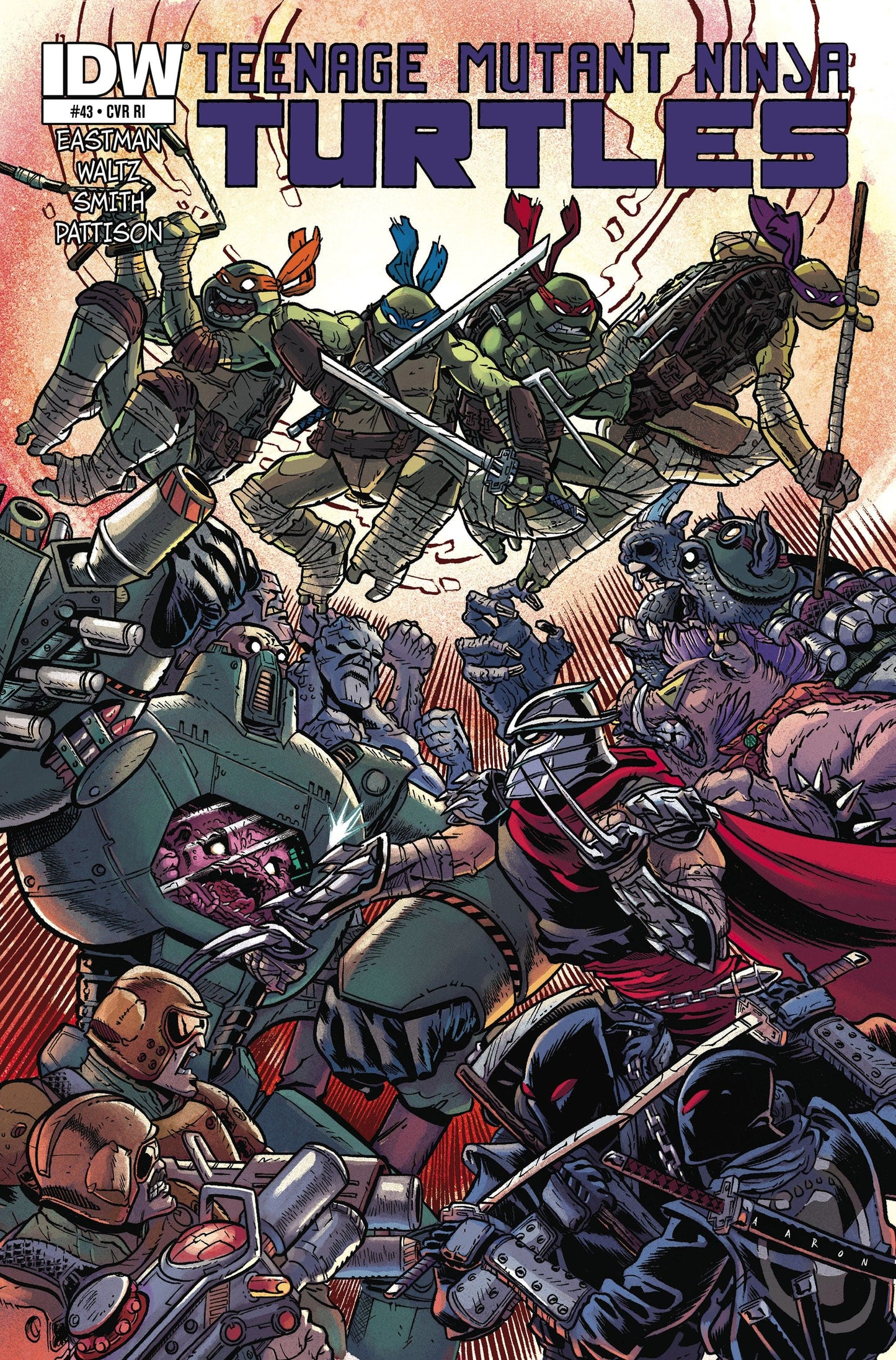 IDW PUBLISHING VARIANT NM TMNT ONGOING #43 VARIANT (Stock Image)