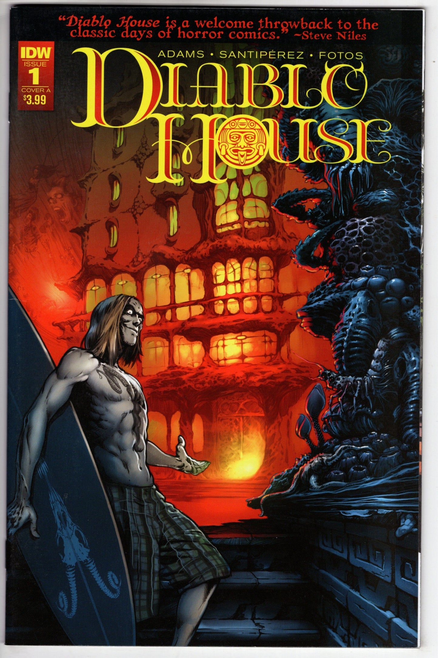 IDW PUBLISHING VF/NM DIABLO HOUSE #1 CVR A SANTIPEREZ
