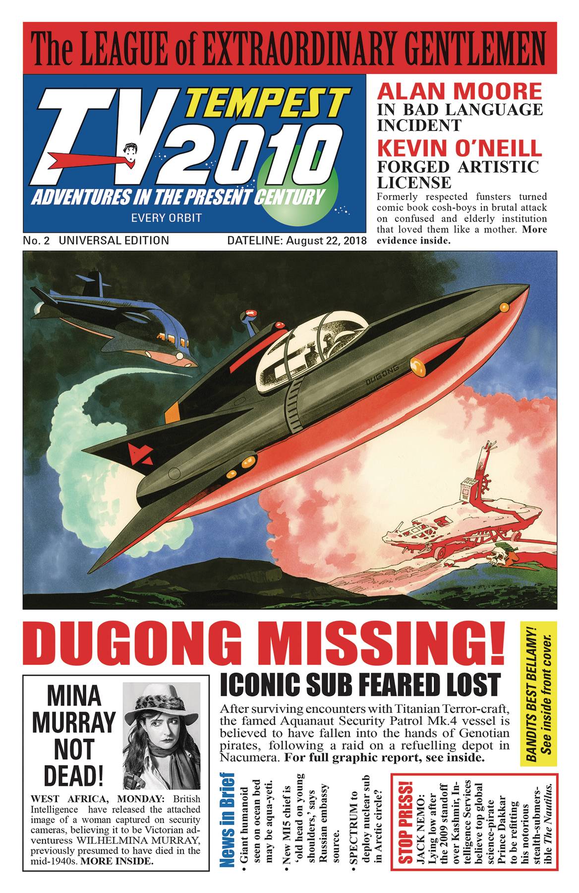 IDW - TOP SHELF LOEG TEMPEST #2