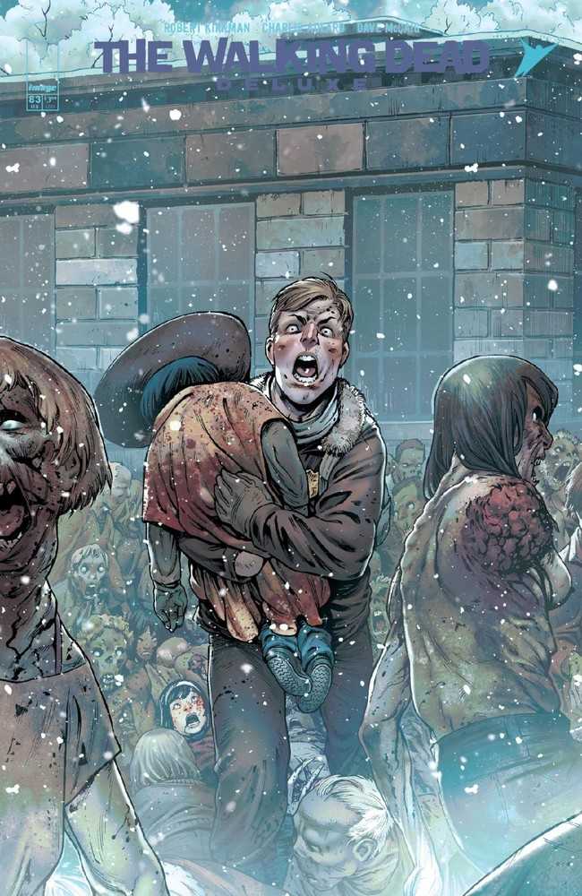 IMAGE COMICS BUY-SELL COMIC BOOKS Walking Dead Deluxe #83 Cover C Santolouco Connecting Variant (Mature)