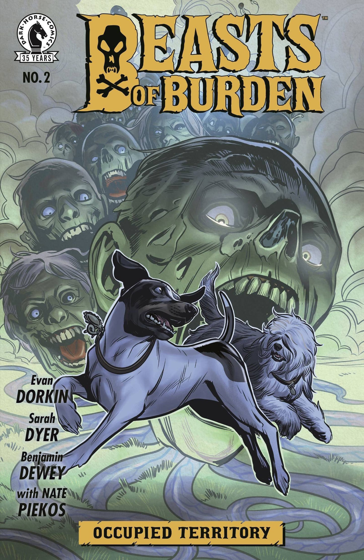IMAGE COMICS COMIC BOOK BEASTS OF BURDEN OCCUPIED TERRITORY #2 (OF 4) CVR A DEWEY