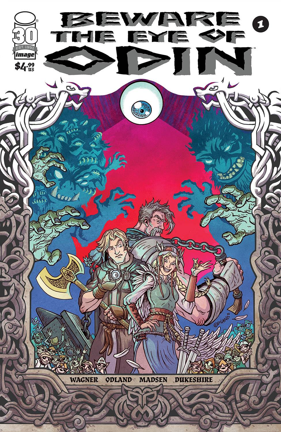 IMAGE COMICS COMIC BOOK BEWARE THE EYE OF ODIN #1 (OF 4)