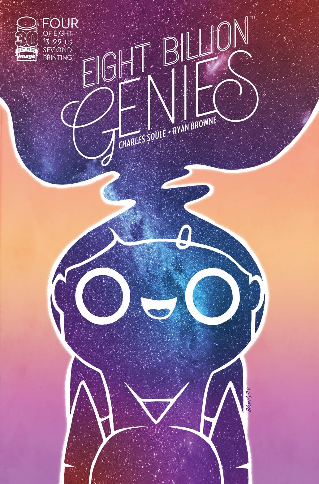 IMAGE COMICS COMIC BOOK EIGHT BILLION GENIES #4 (OF 8) 2ND PTG (MR)