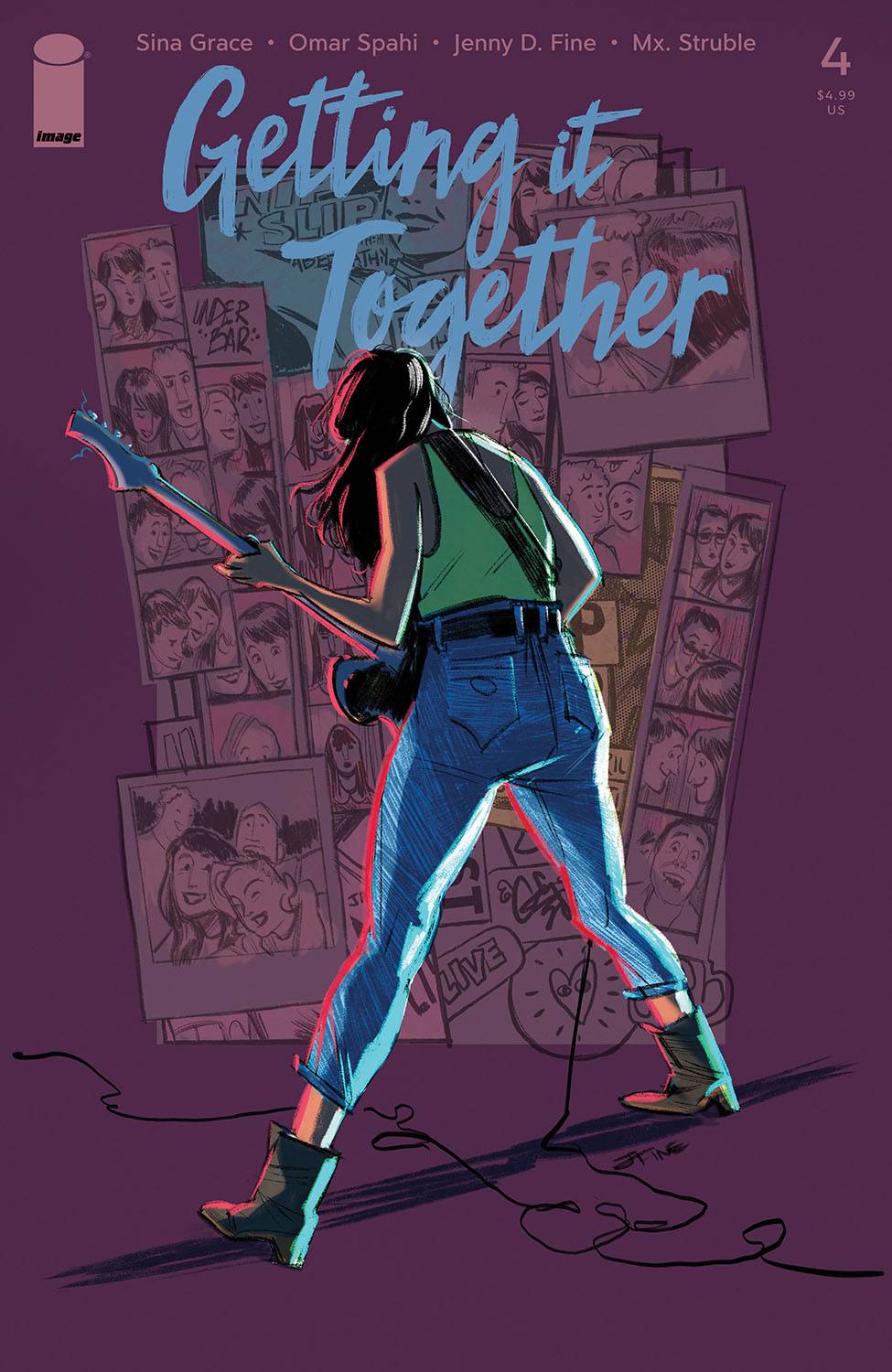 IMAGE COMICS COMIC BOOK GETTING IT TOGETHER #4 (OF 4) CVR A FINE (MR)