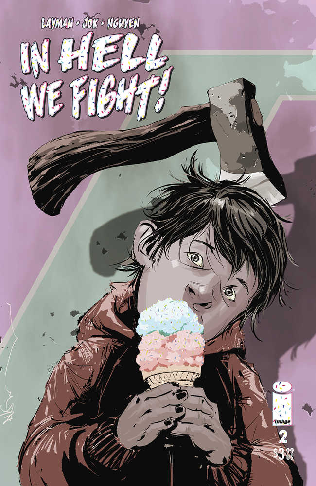 IMAGE COMICS COMIC BOOK In Hell We Fight #2 Cover B Nguyen