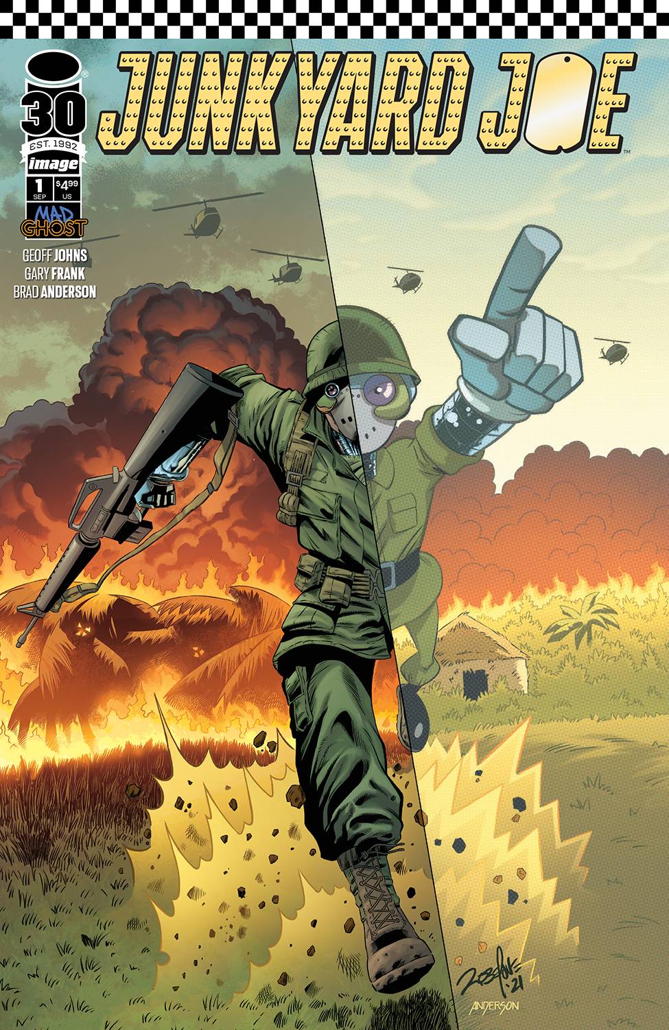 IMAGE COMICS COMIC BOOK JUNKYARD JOE #1 CVR B LOVE & ANDERSON