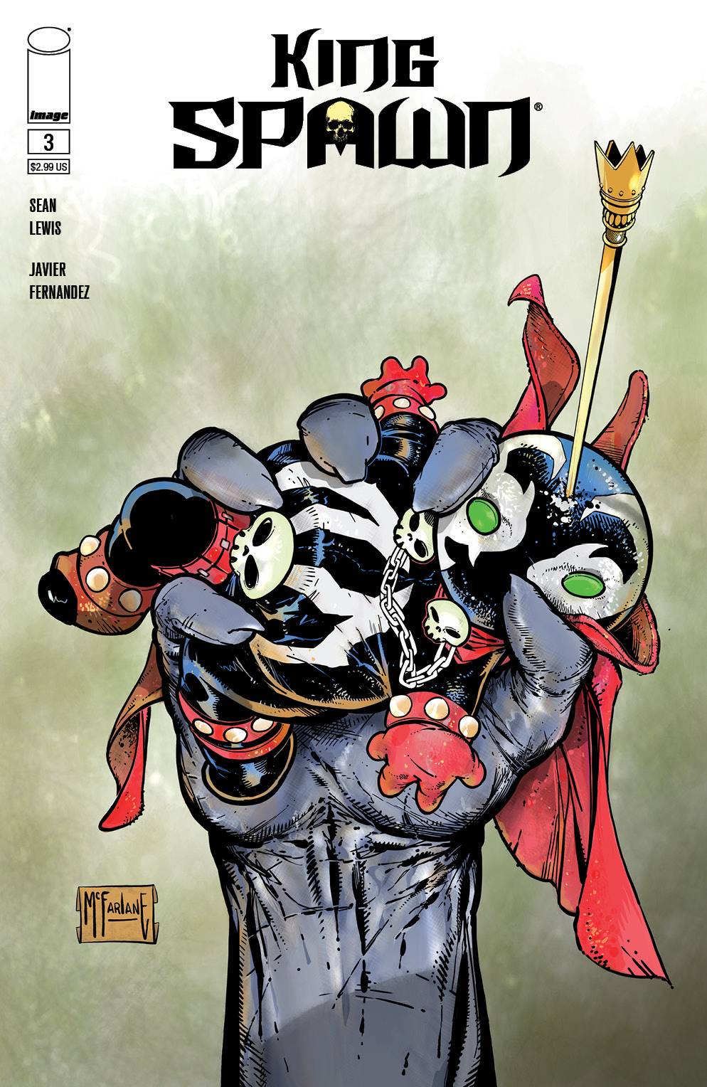 IMAGE COMICS COMIC BOOK KING SPAWN #3 CVR B MCFARLANE