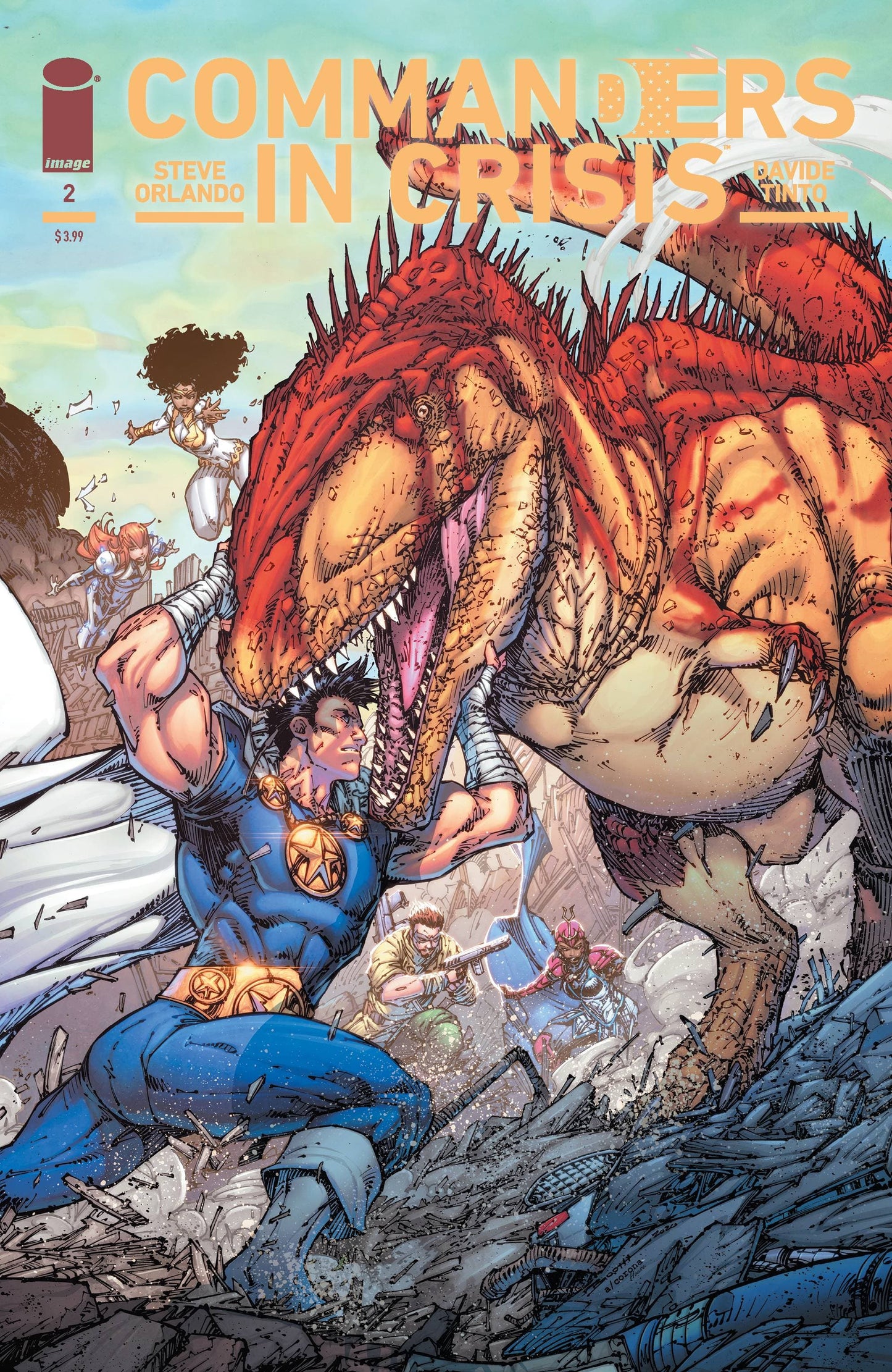 IMAGE COMICS comic book NM COMMANDERS IN CRISIS #2 (OF 12) CVR D 10 COPY INCV BOOTH (MR