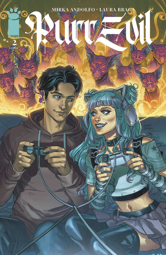 IMAGE COMICS COMIC BOOK Purr Evil #2 (Of 6) Cover A Braga (Mature)
