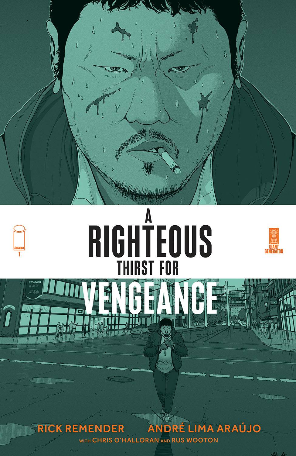 IMAGE COMICS COMIC BOOK RIGHTEOUS THIRST FOR VENGEANCE #1 CVR A ARAUJO & OHALLORAN (