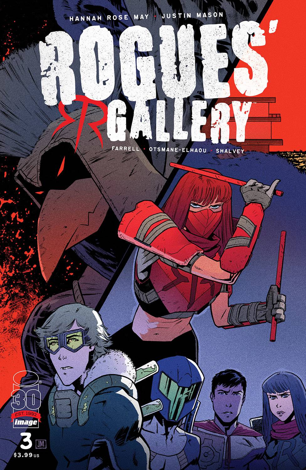 IMAGE COMICS COMIC BOOK ROGUES GALLERY #3 CVR B MASON & FARRELL (MR)