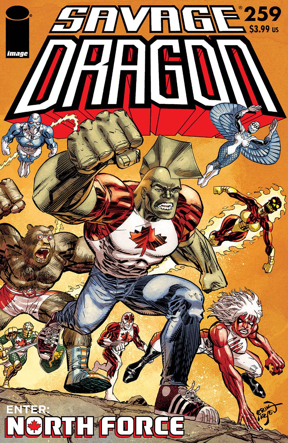 IMAGE COMICS COMIC BOOK SAVAGE DRAGON #259 CVR A LARSEN (MR)