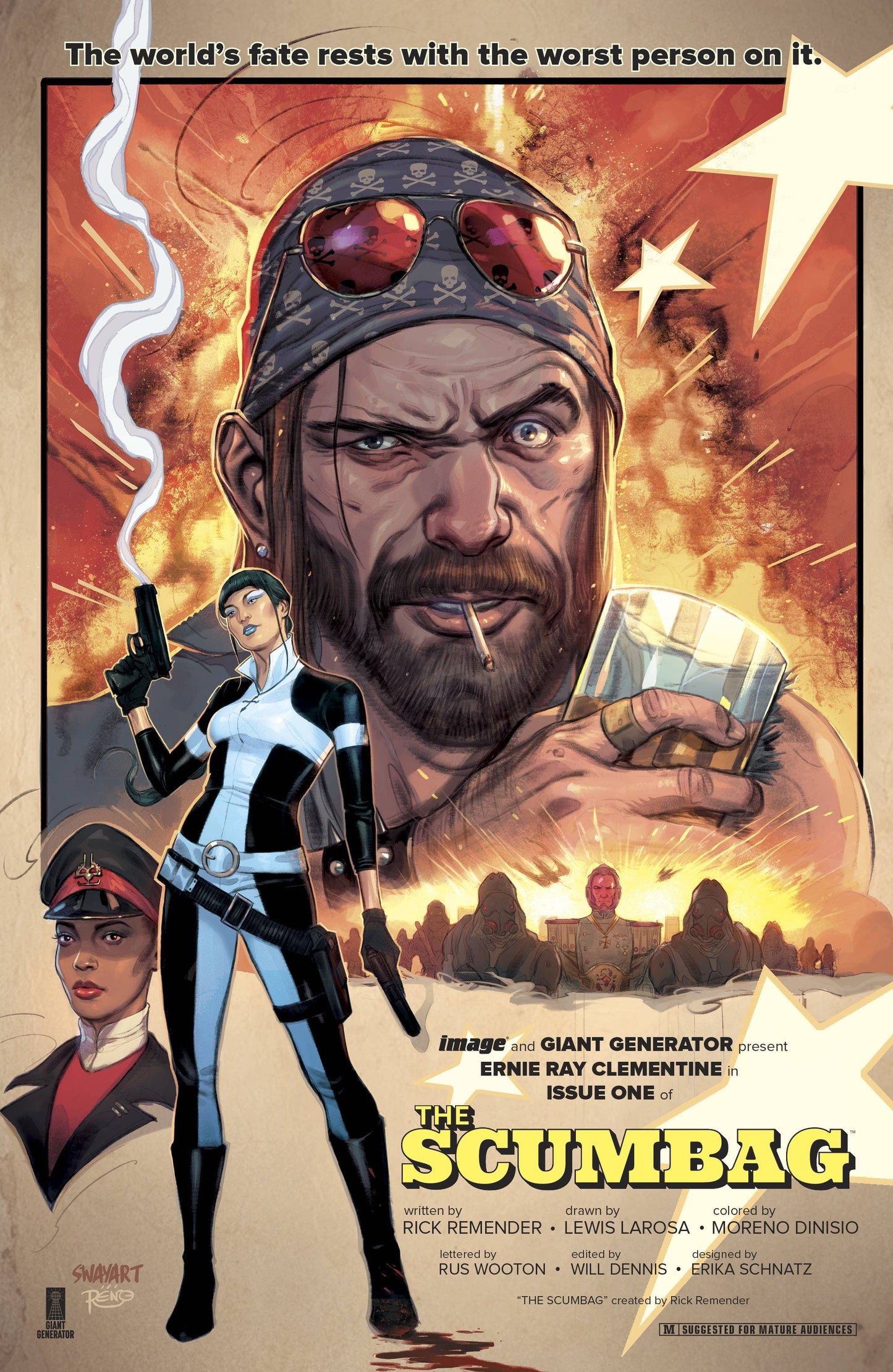 IMAGE COMICS COMIC BOOK SCUMBAG #2 CVR C 10 COPY INCV SWABY & DINISIO (MR)