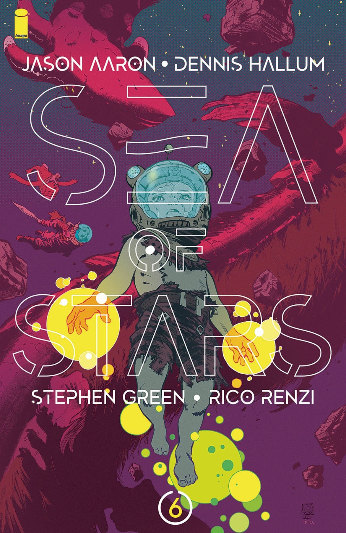 IMAGE COMICS COMIC BOOK SEA OF STARS #6