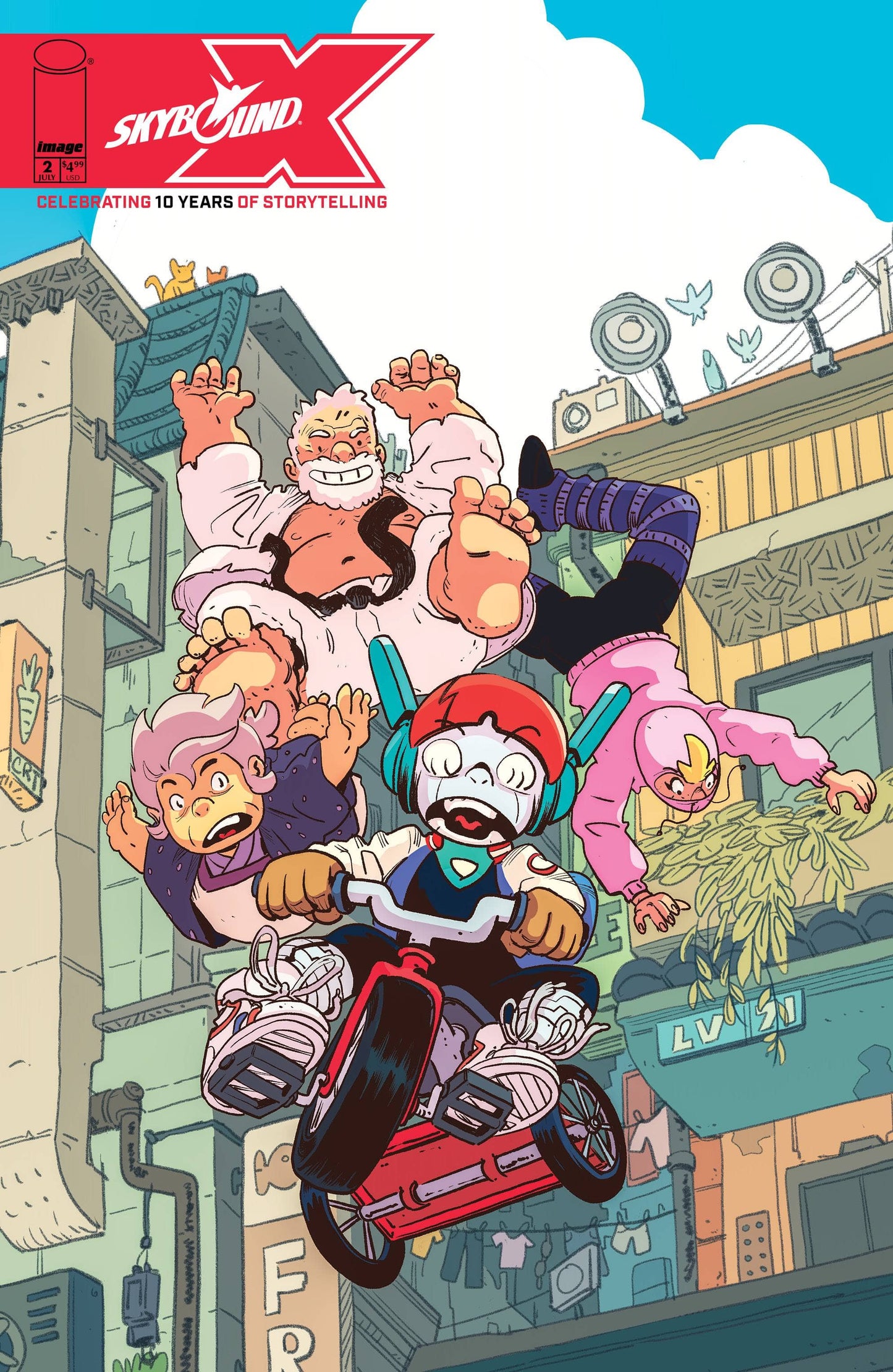 IMAGE COMICS COMIC BOOK SKYBOUND X #2 CVR C VUONG & KNIIVILA