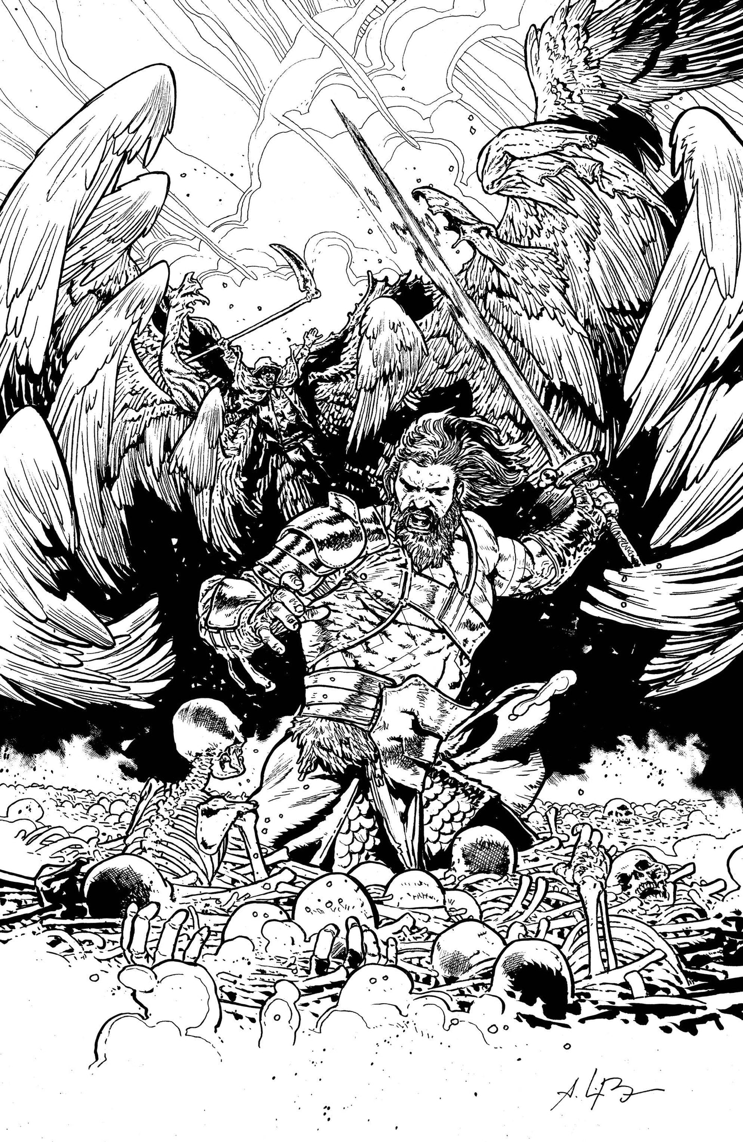 IMAGE COMICS COMIC BOOK SKYBOUND X #2 CVR D 10 COPY INCV B&W BRESSAN (MR)