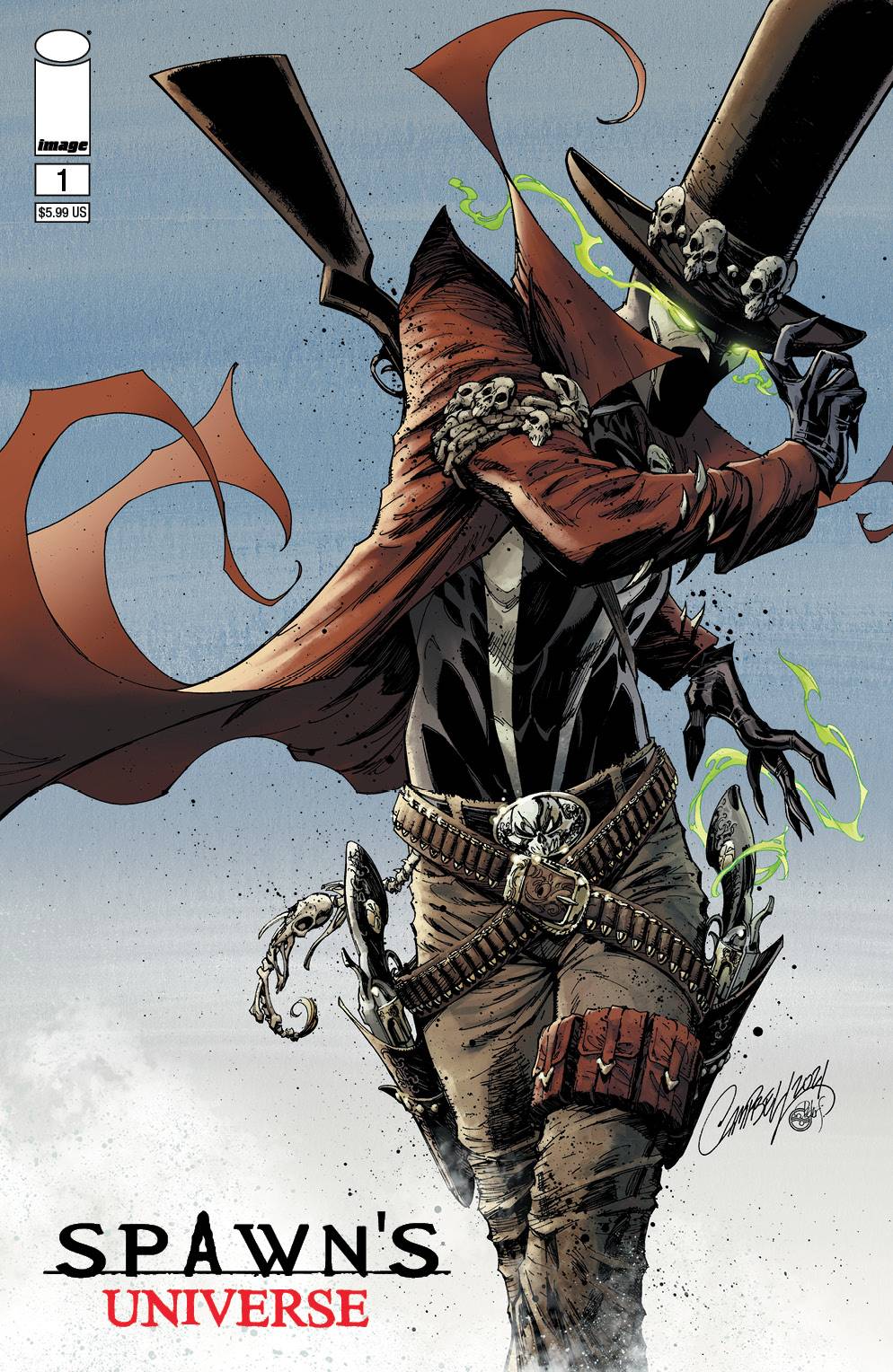 IMAGE COMICS COMIC BOOK SPAWN UNIVERSE #1 CVR B CAMPBELL