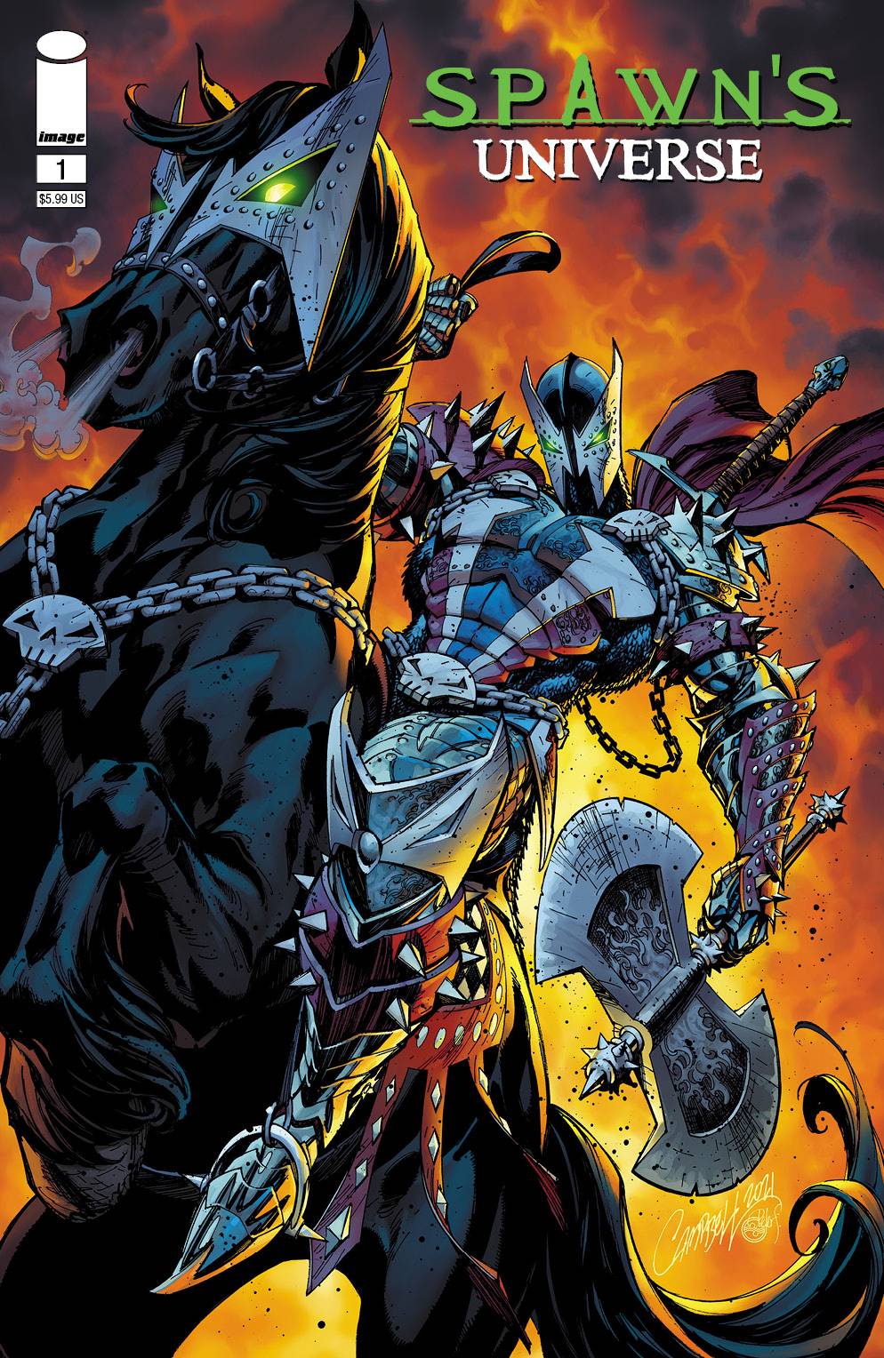 IMAGE COMICS COMIC BOOK SPAWN UNIVERSE #1 CVR C CAMPBELL