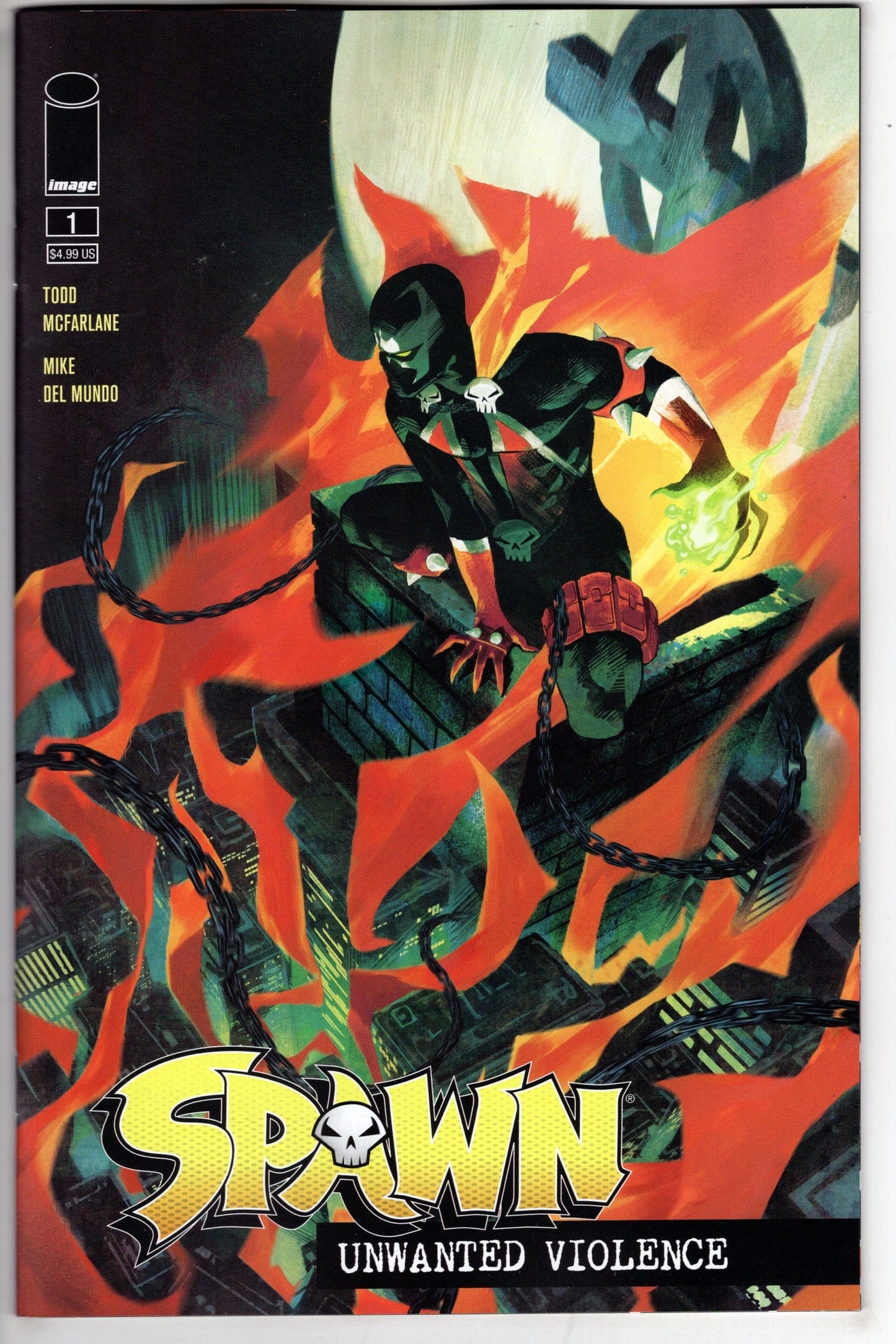 IMAGE COMICS COMIC BOOK Spawn Unwanted Violence #1 (Of 2) Cover A Del Mundo