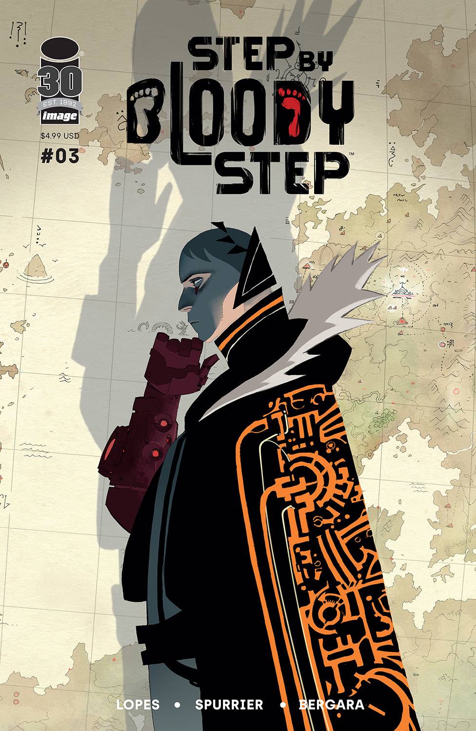 IMAGE COMICS COMIC BOOK STEP BY BLOODY STEP #3 (OF 4) CVR A BERGARA