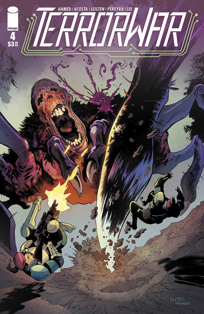 IMAGE COMICS COMIC BOOK Terrorwar #4 (Mature)