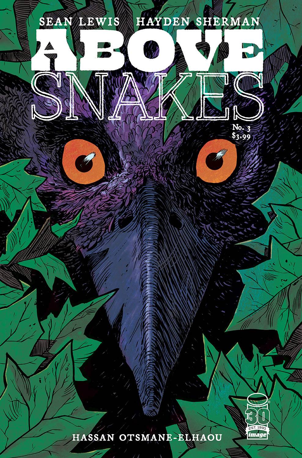 IMAGE COMICS COMIC BOOK VF/NM ABOVE SNAKES #3 (OF 5) CVR A SHERMAN (MR)