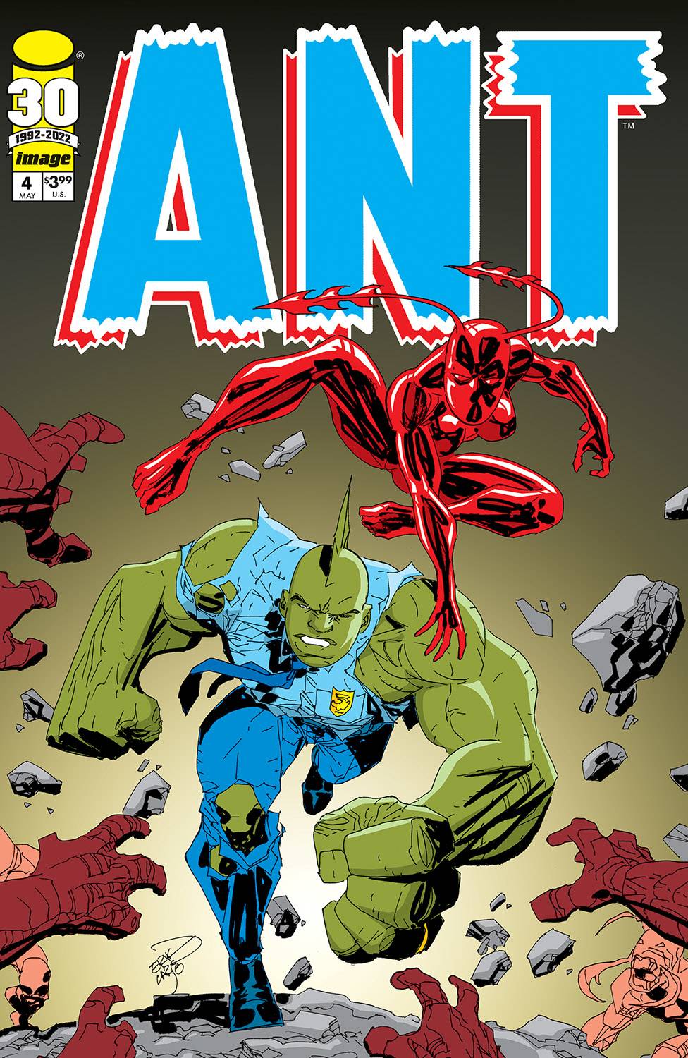 IMAGE COMICS COMIC BOOK VF/NM ANT #4 CVR A LARSEN