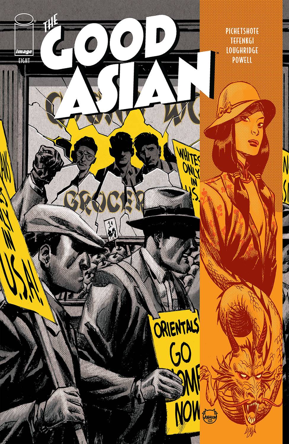IMAGE COMICS COMIC BOOK VF/NM GOOD ASIAN #8 (OF 10) CVR A JOHNSON (MR)