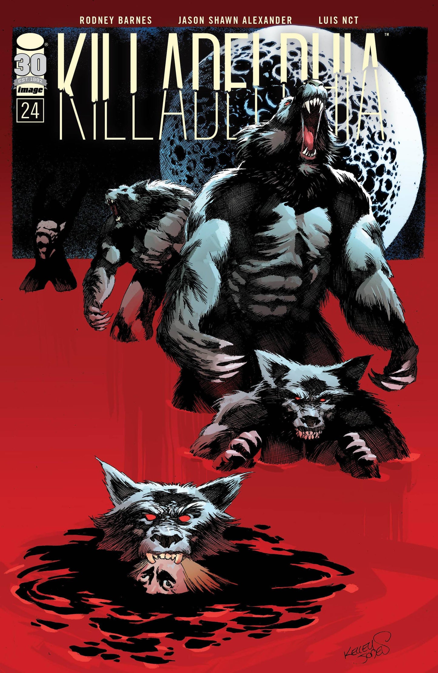 IMAGE COMICS COMIC BOOK VF/NM KILLADELPHIA #24 CVR B JONES (MR)