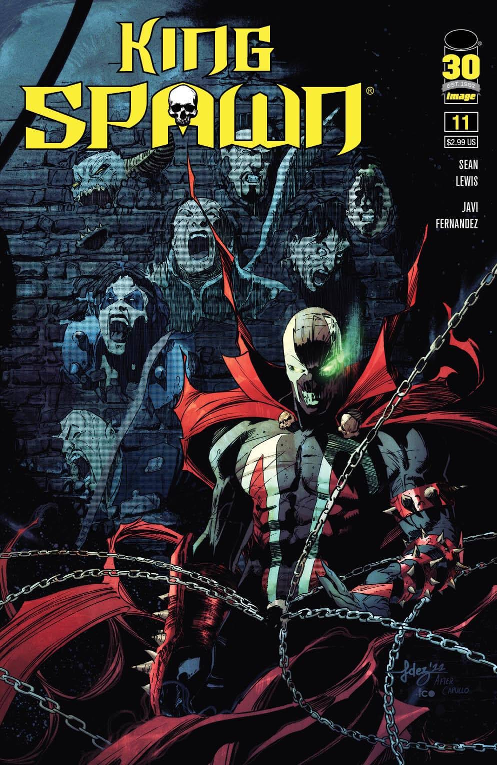 IMAGE COMICS COMIC BOOK VF/NM KING SPAWN #11 CVR B FERNANDEZ
