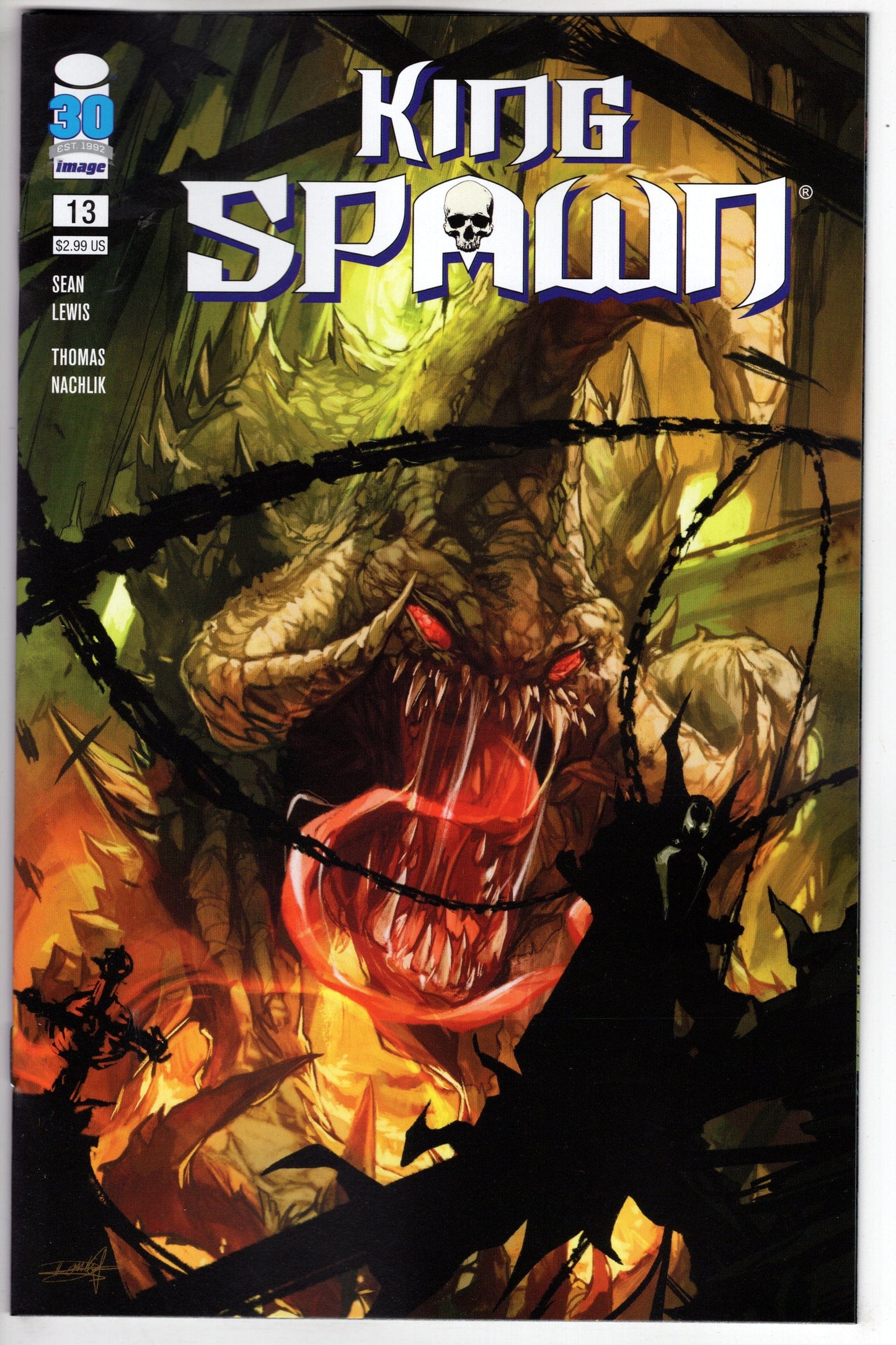 IMAGE COMICS COMIC BOOK VF/NM KING SPAWN #13 CVR A AGUILLO