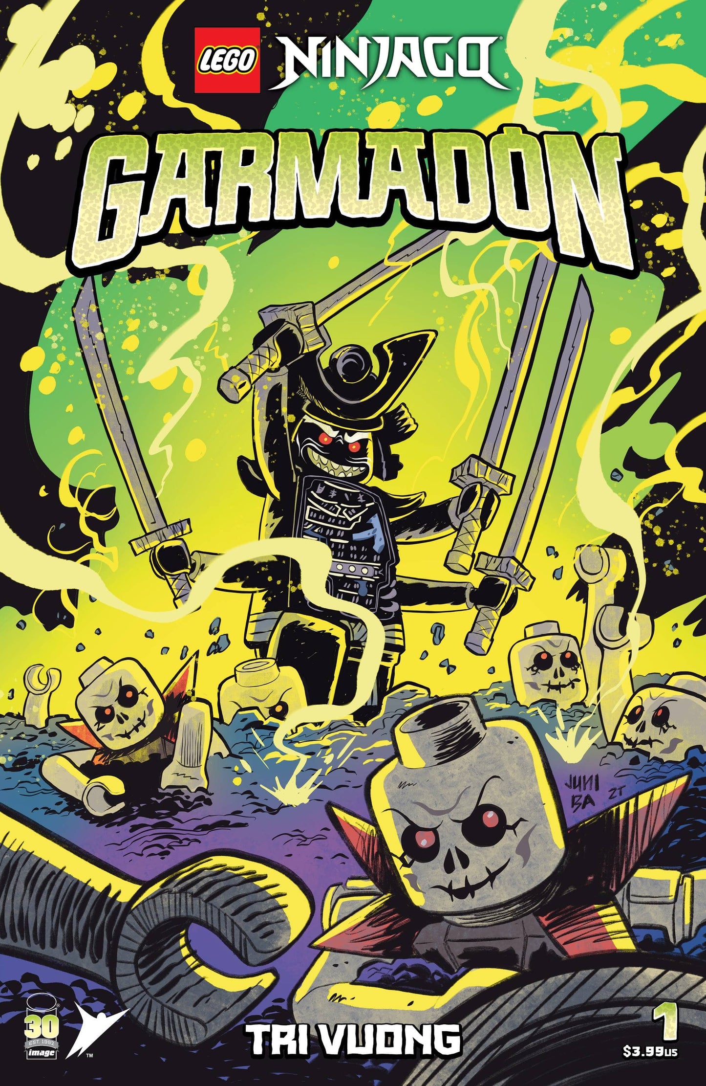 IMAGE COMICS COMIC BOOK VF/NM LEGO NINJAGO GARMADON #1 (OF 5) CVR C BA