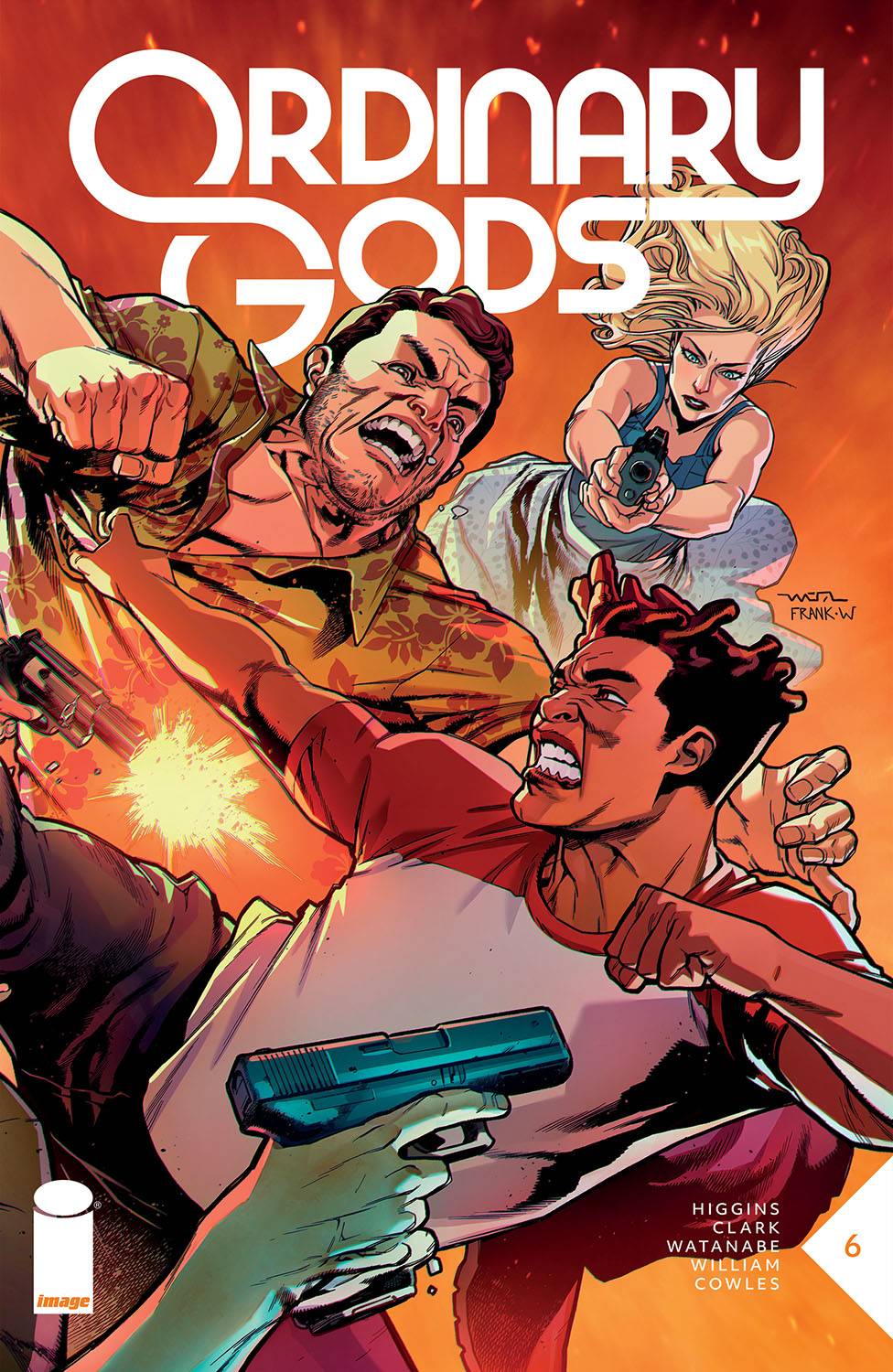 IMAGE COMICS COMIC BOOK VF/NM ORDINARY GODS #6 CVR A WATANABE & WILLIAM (MR)
