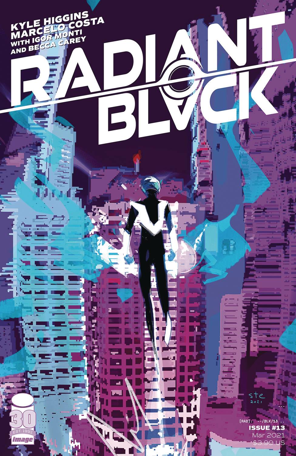 IMAGE COMICS COMIC BOOK VF/NM RADIANT BLACK #13 CVR A SIMEONE